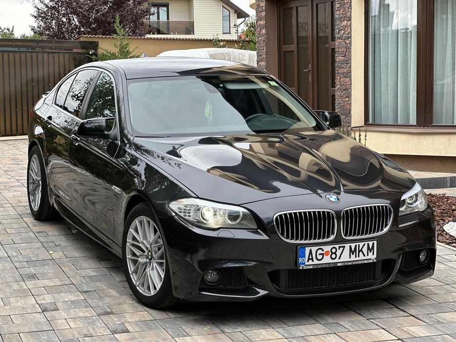 BMW F10 M/// 520d 186cp/Climă/Navi/Piele/Incalzire//Variante cu dubă
