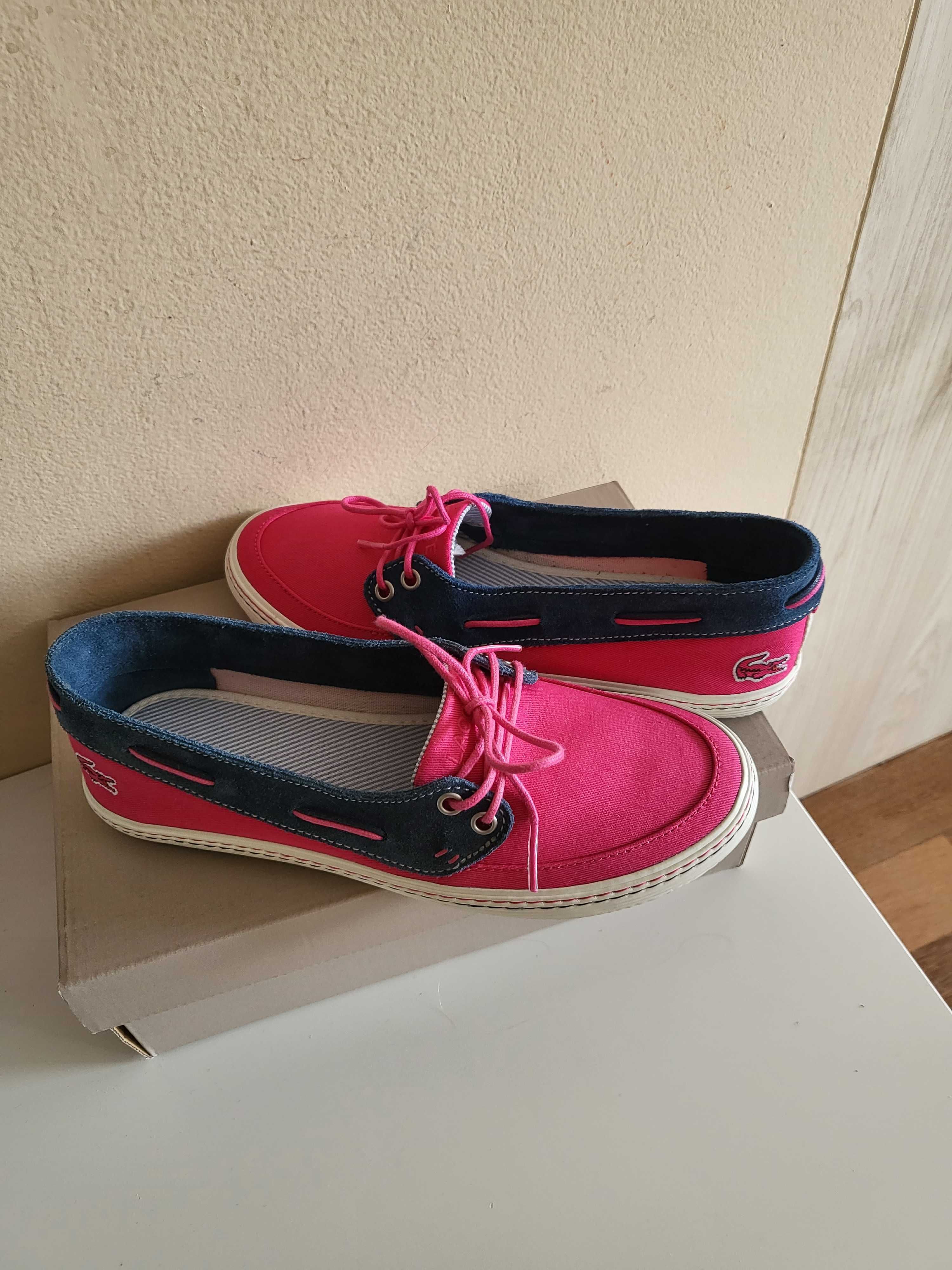 Нови дамски обувки/ мокасини Lacoste, номер 37