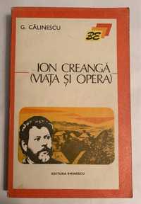 Ion Creanga (viata si opera), de G. Calinescu