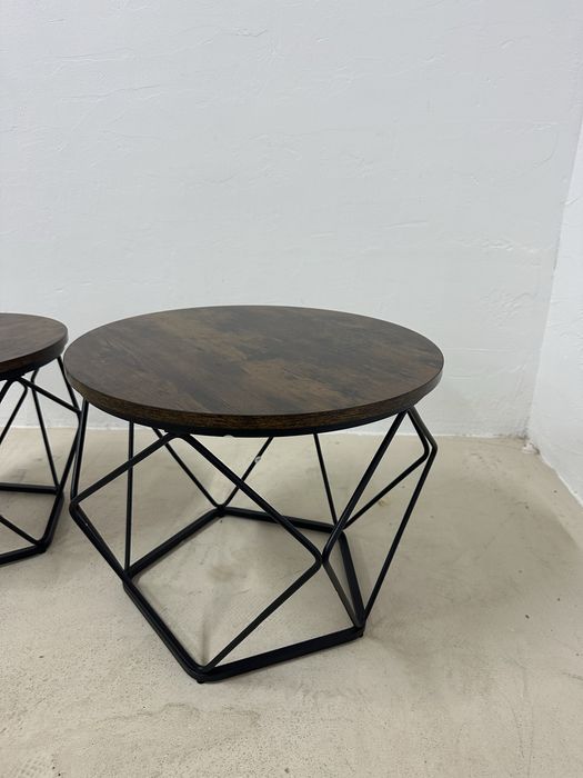 Комплект от 2 масички за кафе VASAGLE