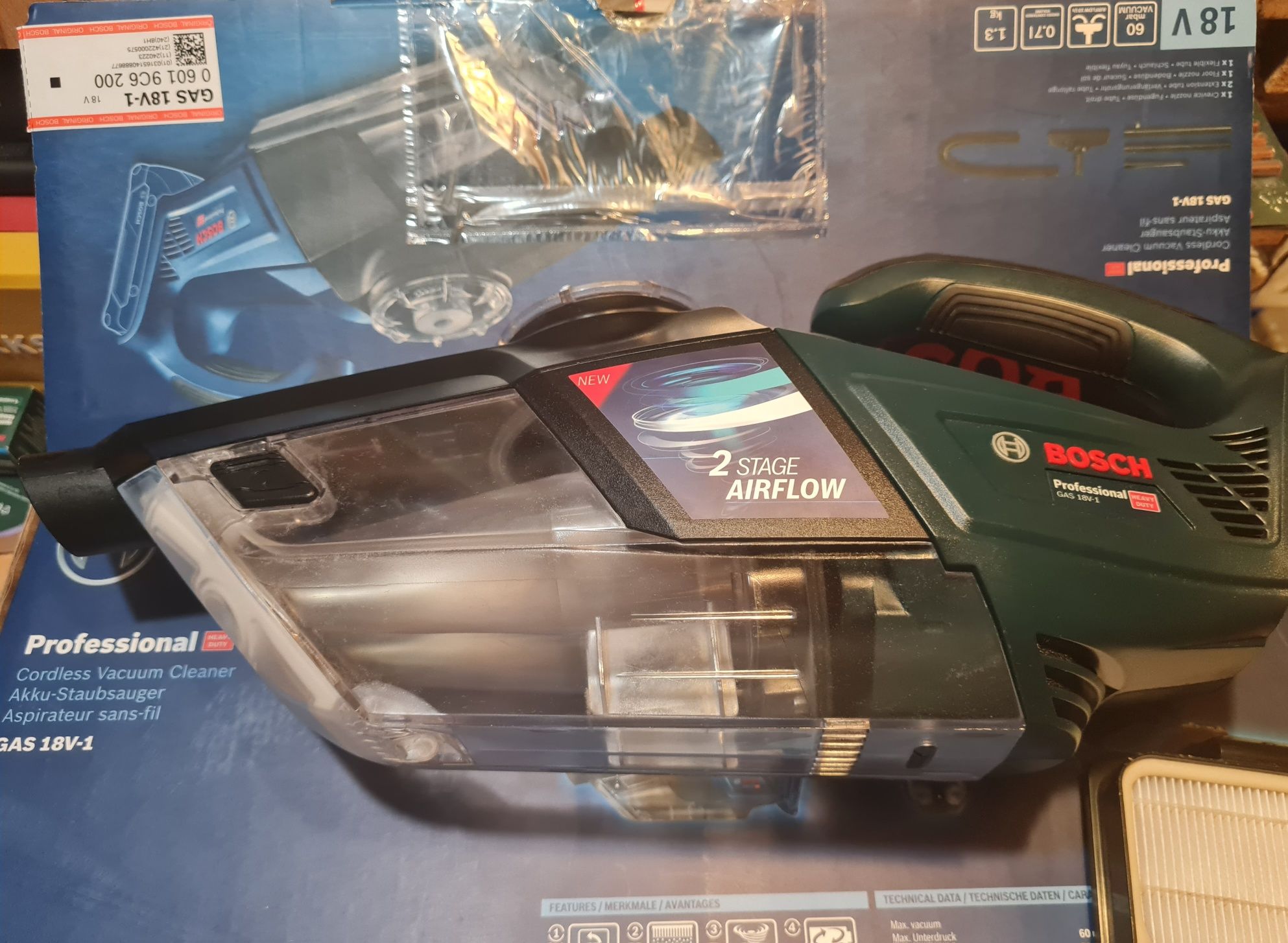 Aspirator bosch 18v