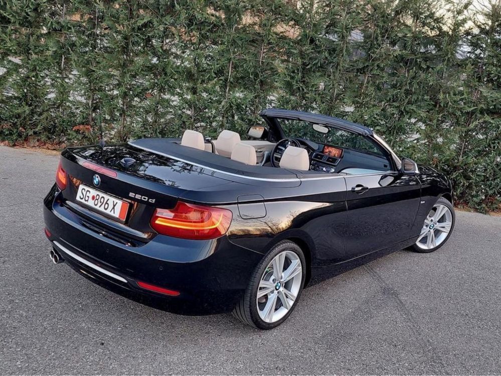 Bmw 220d -Cabrio-190CP -Euro6 -Impecabil