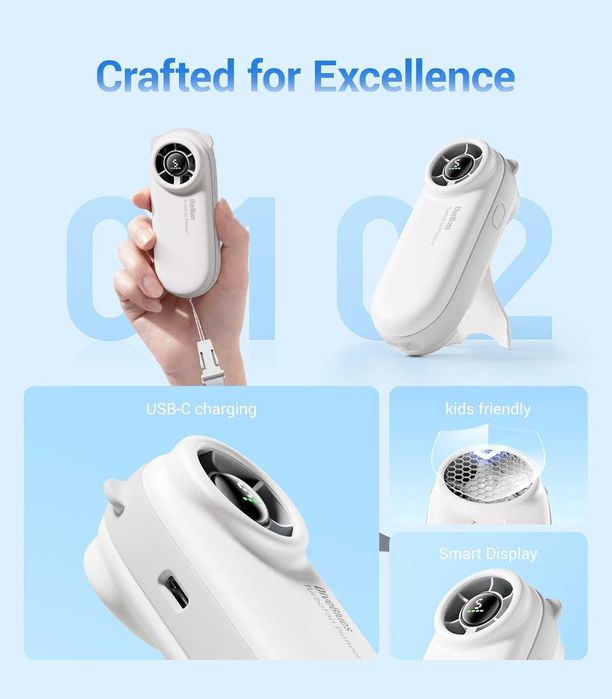 Ръчен преносим турбо вентилатор Diveblues