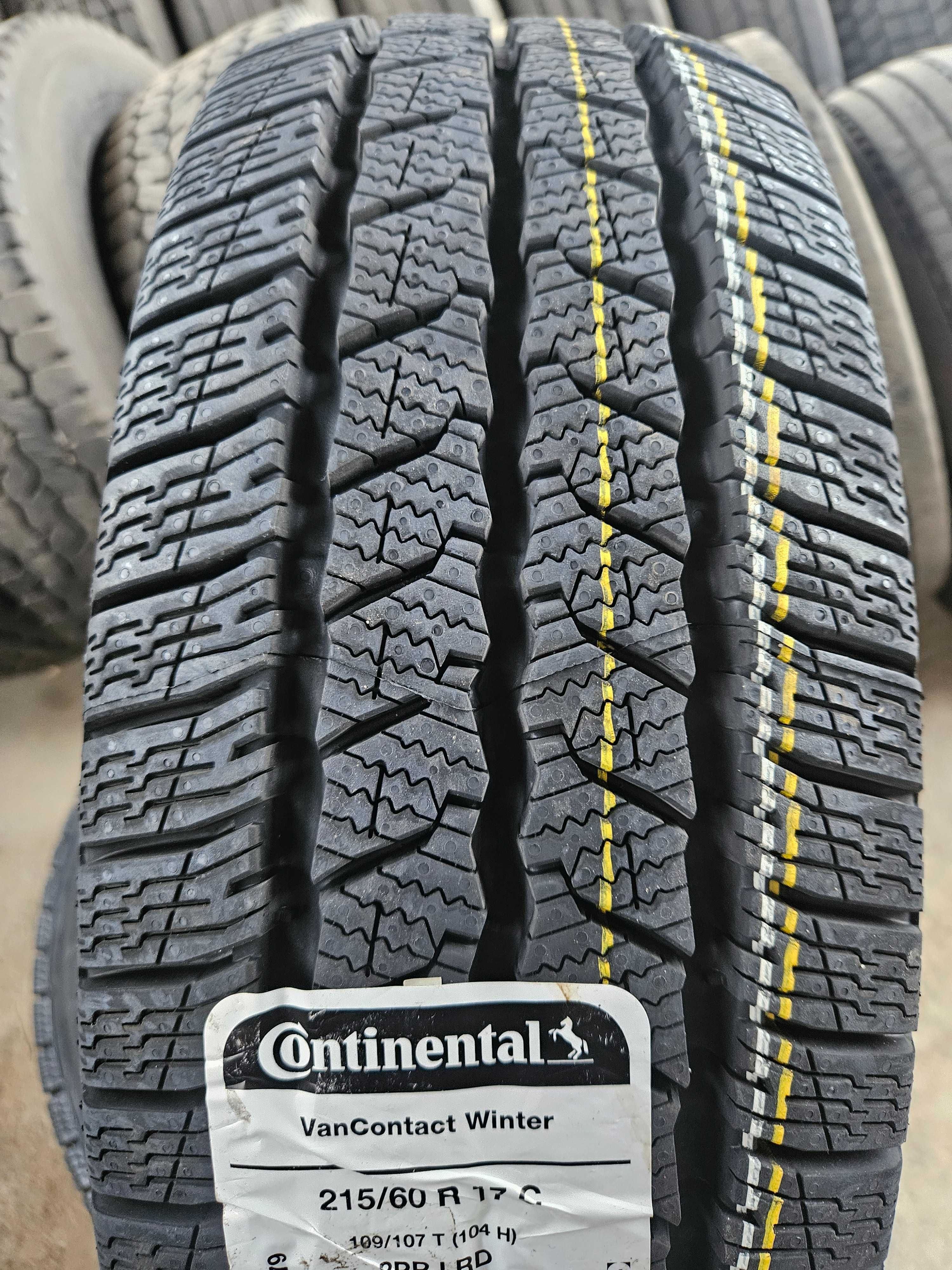 4 Нови бусови зимни гуми 215/60R17C Conti VanWinter 109T 8PR DOT4124