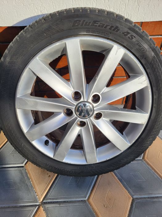 Jante cu cauciucuri de iarna 5X112X17