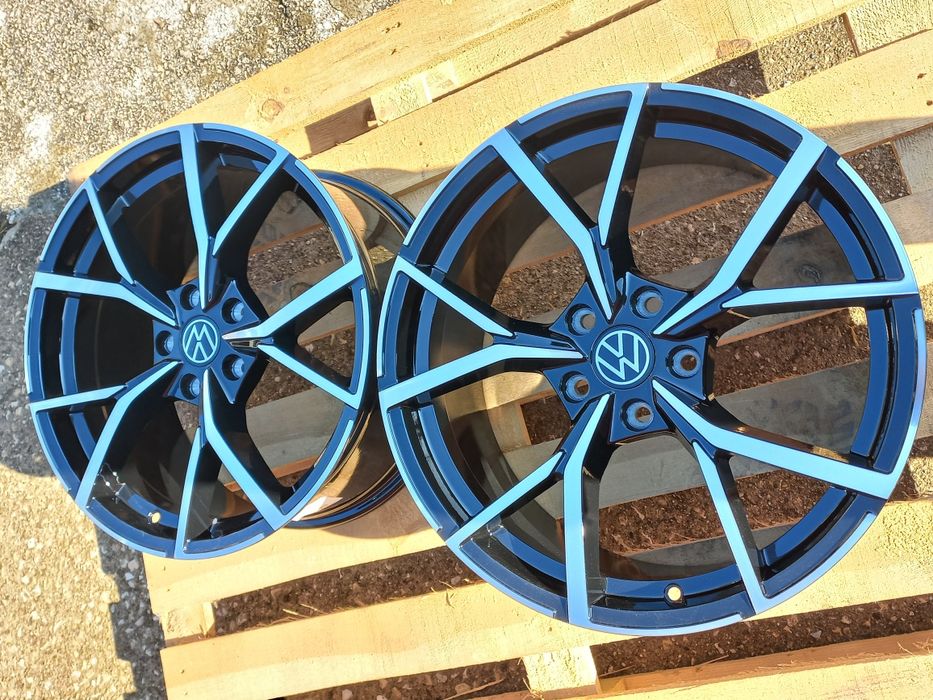 18"Vw Golf Passat Tiguan 8j et40 Estroil Black Diamond Seat Audi Škoda