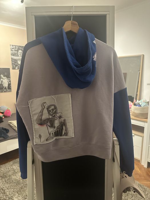 V:rgo × Wholeheartedly “Lotus Deluxe” hoodie / extended fit