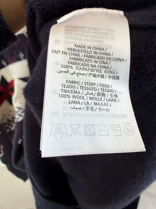 Мъжки вълнен пуловер Gant/Гант М размер