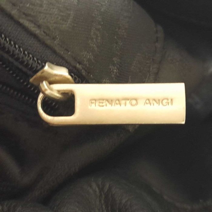 Renato Angi Leather Bag / Made in Italy / Брендовая Итальянская сумка