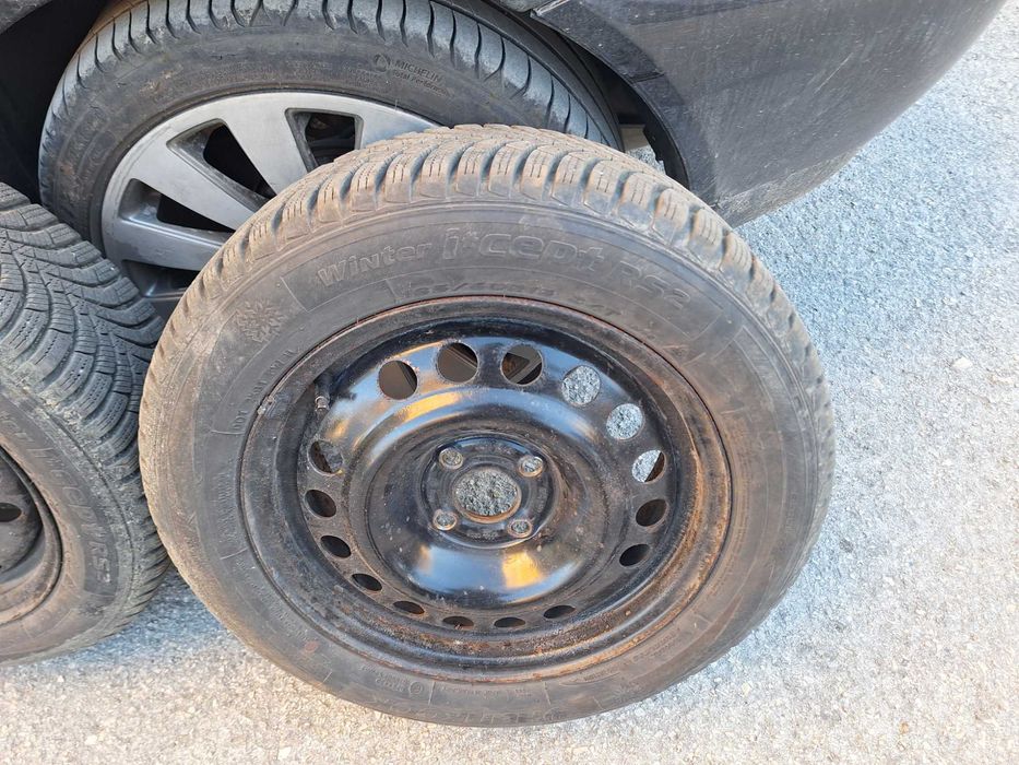 Джанти с гуми 4х100 15 Опел