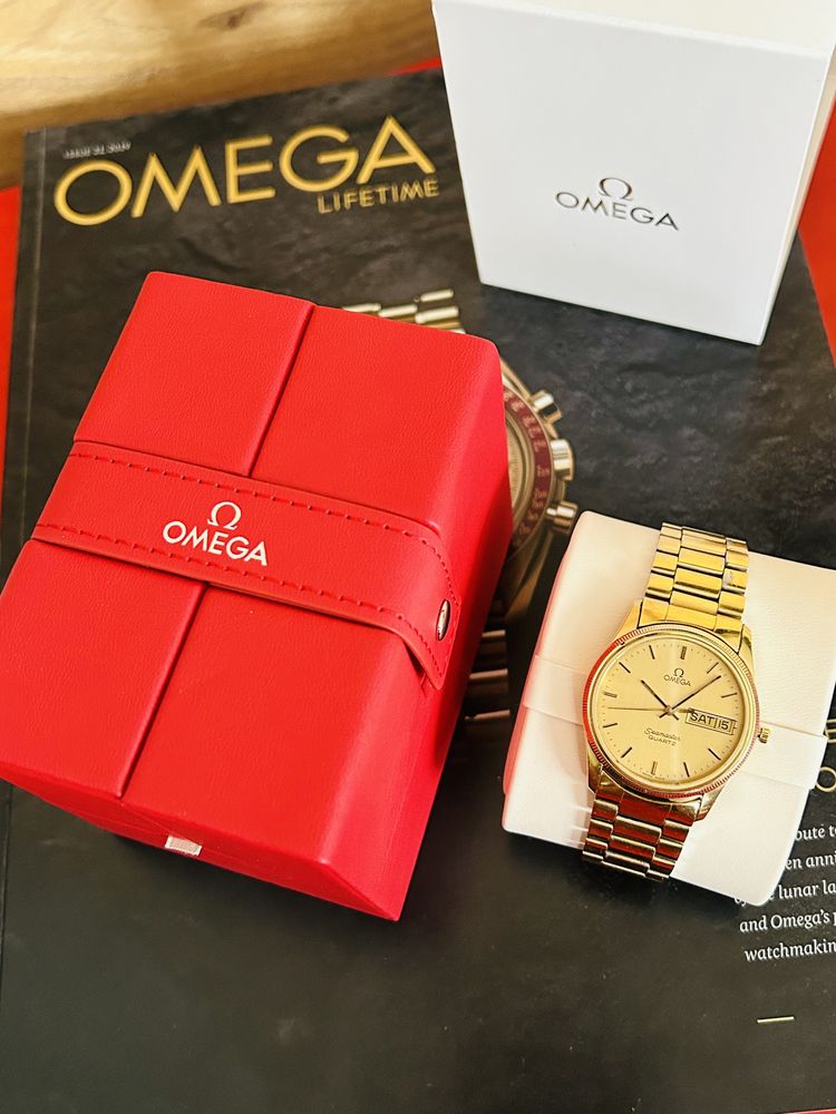 Omega Seamaster Quartz Day Date Сервизиран