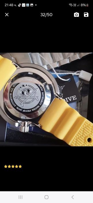 Чисто нов diver механичен часовник Addiesdive