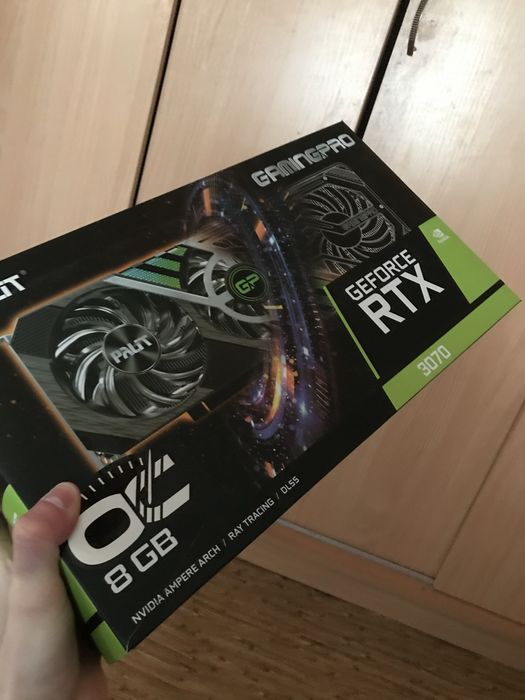Видеокарта Palit GeForce RTX 3070 PA-RTX3070 GAMINGPRO