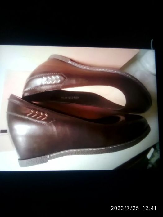 Туфли кожаные р.40