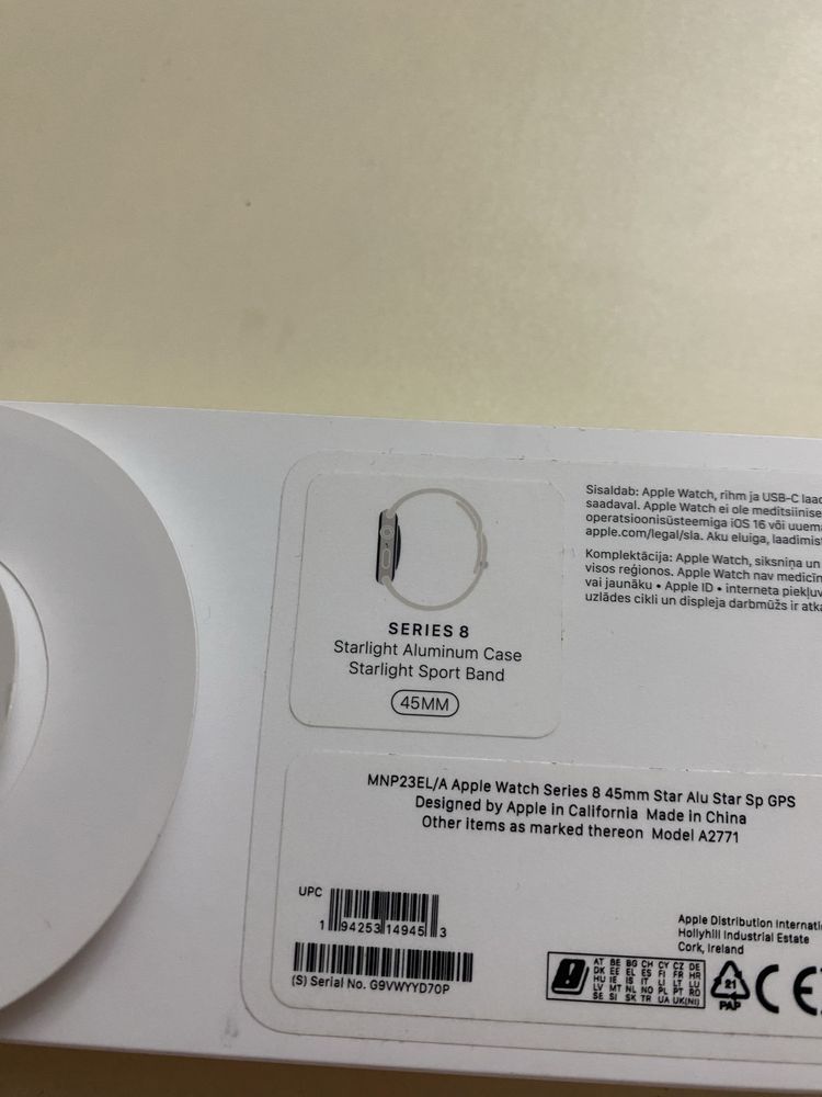 Коробка от apple watch 8 Apple soatlaridan paket