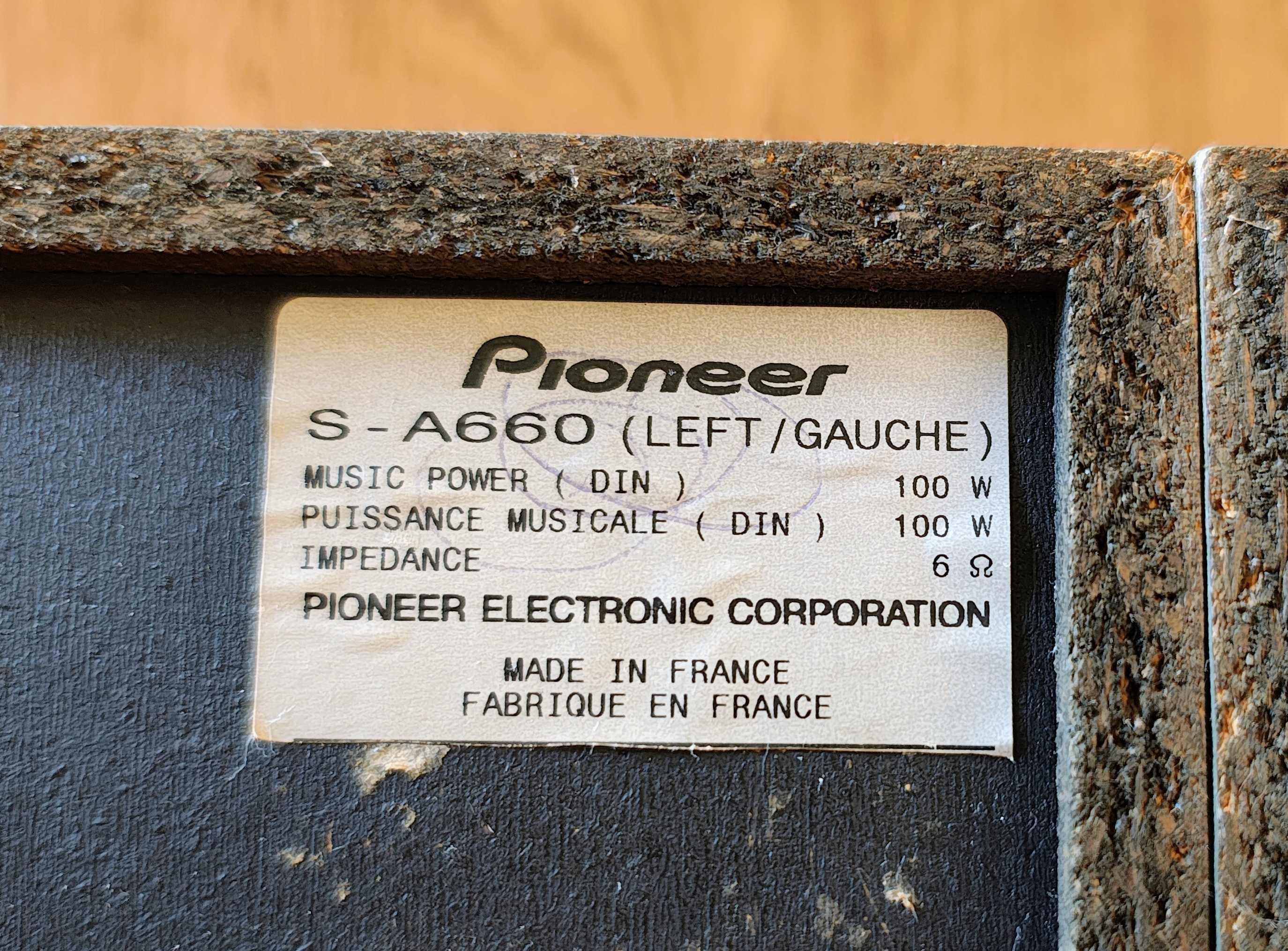 Boxe audio Pioneer 100w RMS, 6 ohm