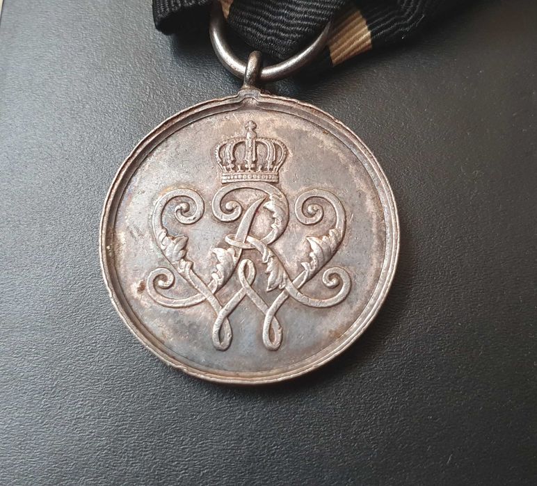 KRIEGER VERDIENST Медал за храброст Прусия , 1873 година версия