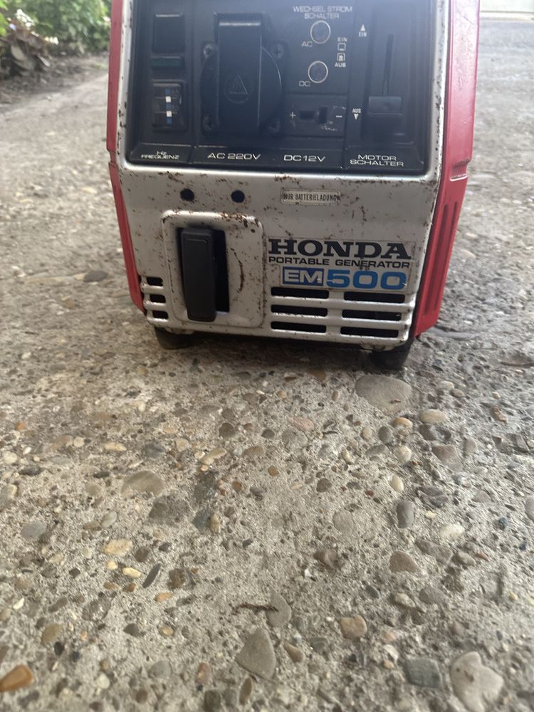 Camping generator honda rulote
