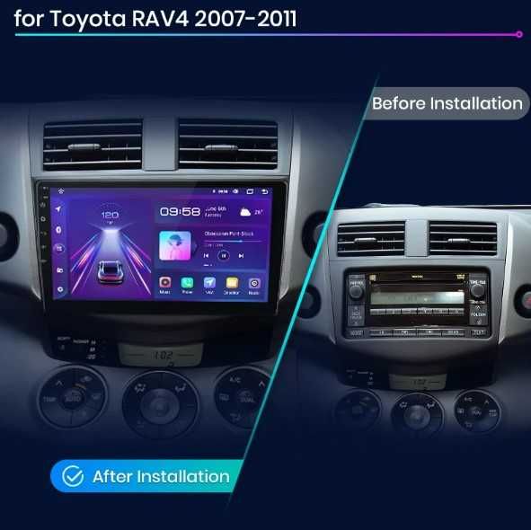 Navigatie Android  Dedicata Toyota RAV 4 . CARPLAY ,ANDROID AUTO
