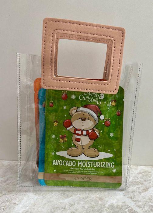 Подрачный набор, новогодний подарок, набор крема ,маска набор