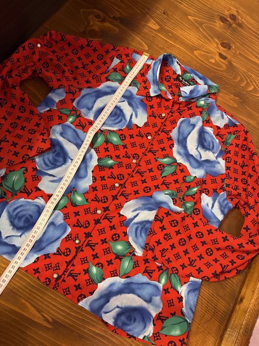 Елегантна червено риза Размер М