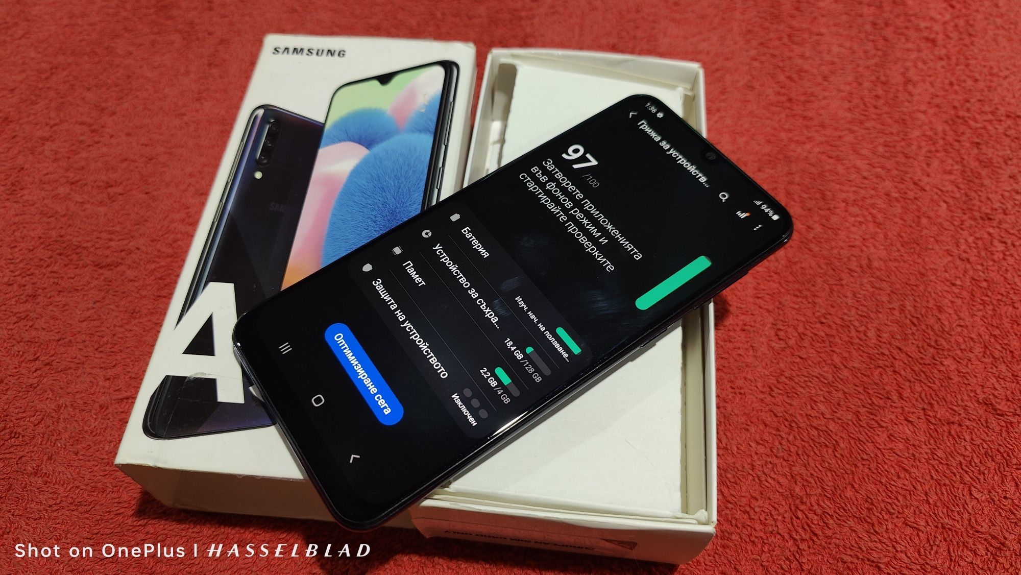 Samsung Galaxy A50 128/4RAM перфектен изряден отключен за всички опера