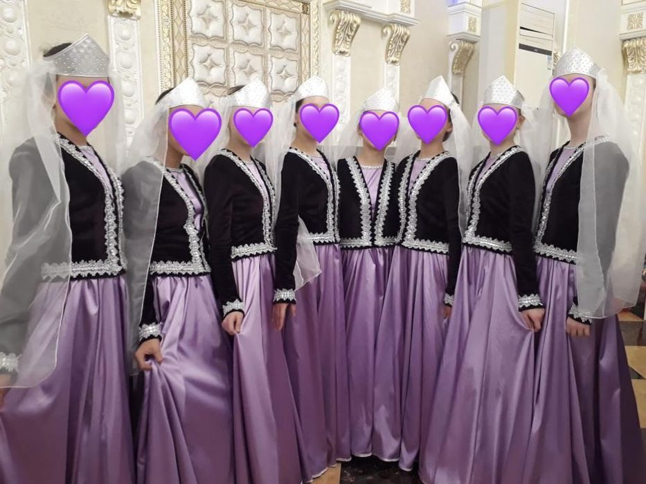 Кавказский национальный костюм на 12-14 лет.