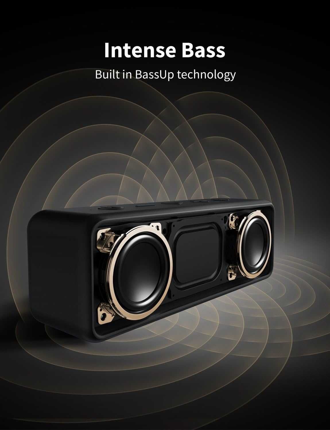 Anker SoundCore 2 Bluetooth Колонка, Силен Бас, 12W