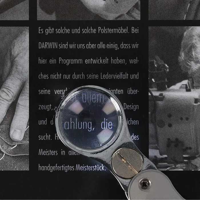 Leuchtturm Lupe Magnifer set 2,5 – 10x