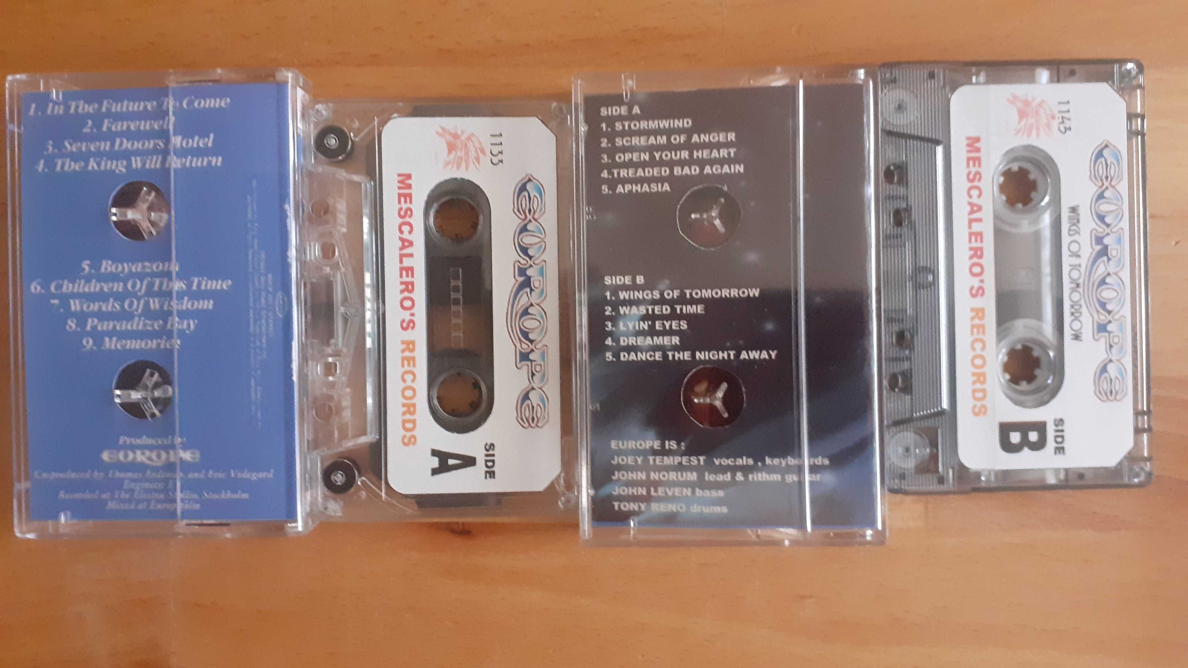 Vand din  colectia personala casete muzica rock