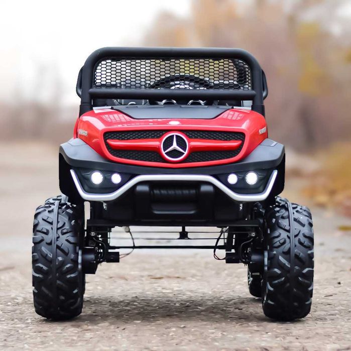 Masinuta electrica pentru 2 copii Mercedes UNIMOG 4x4 140W PREMIUM