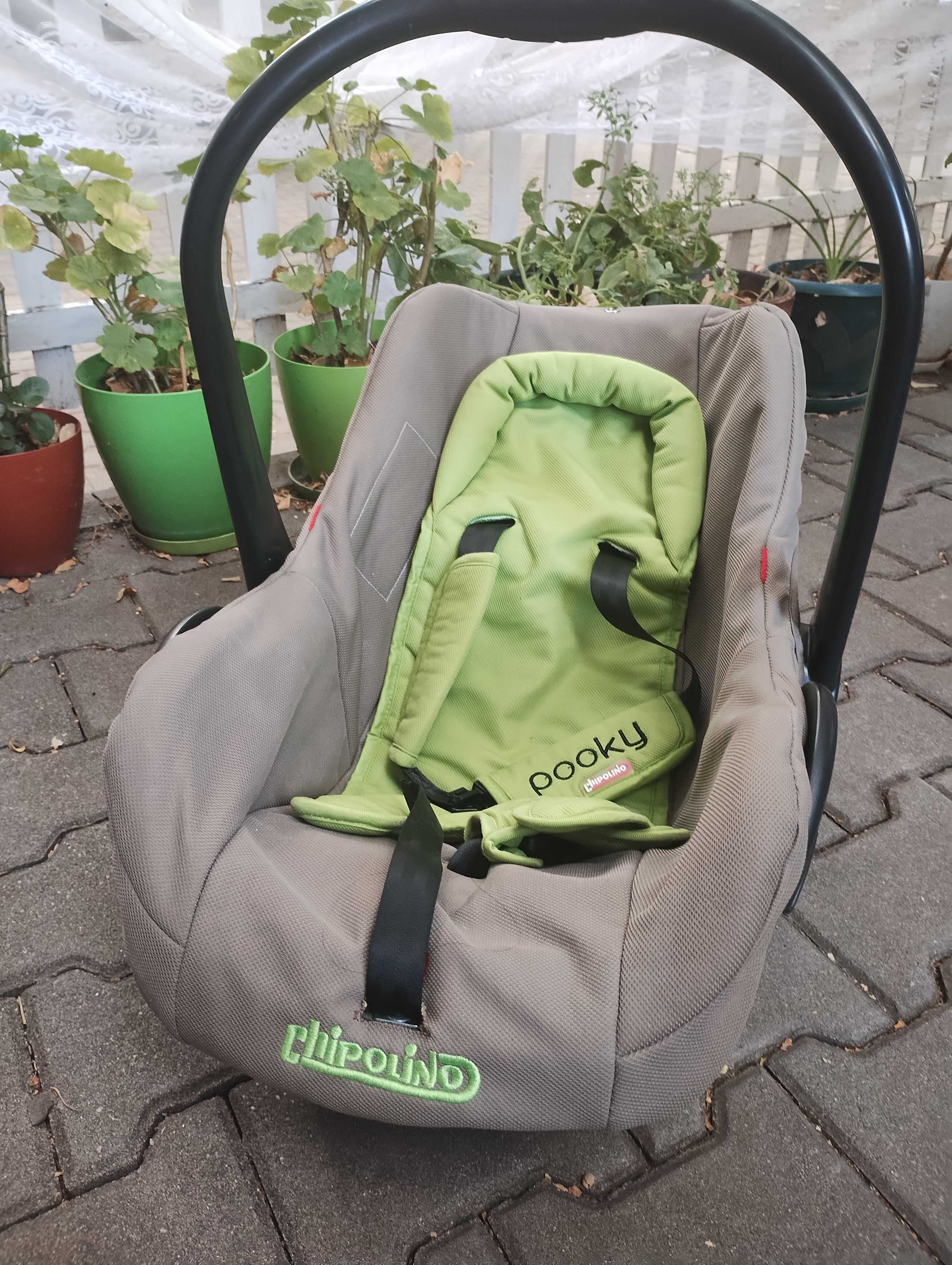 Продава преносимо кошче за бебе Chipolino.Седалка за кола