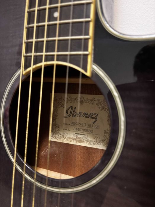 Chitara Ibanez AEG24II-TGB1024 (electro-acustica)