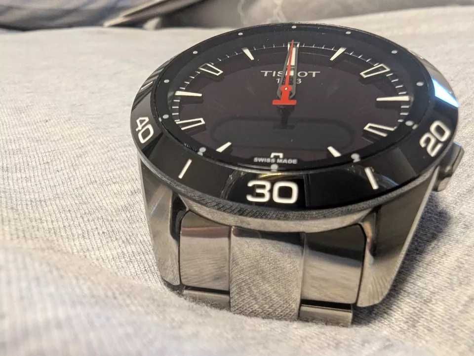 Tissot T-Touch Connect Sport Sapphire Titanium смарт часовник/гаранция