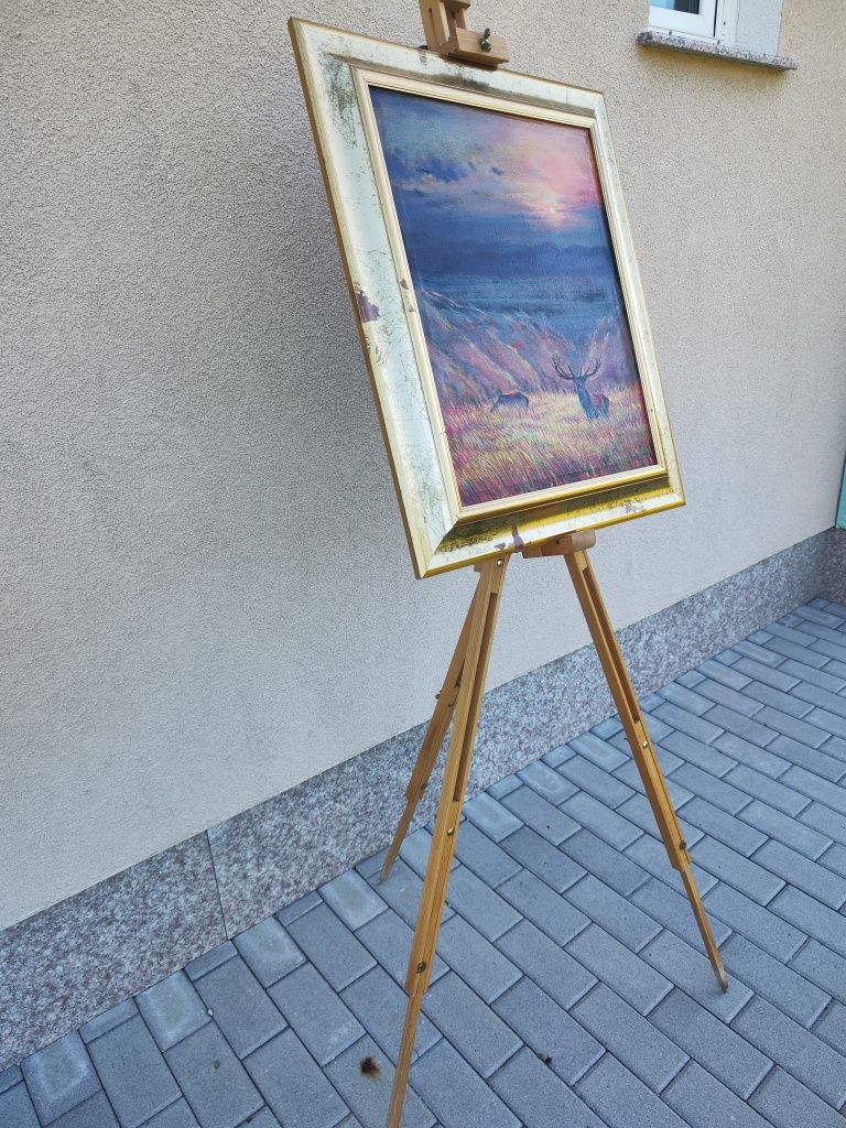 Чисто нов дървен Статив за рисуване