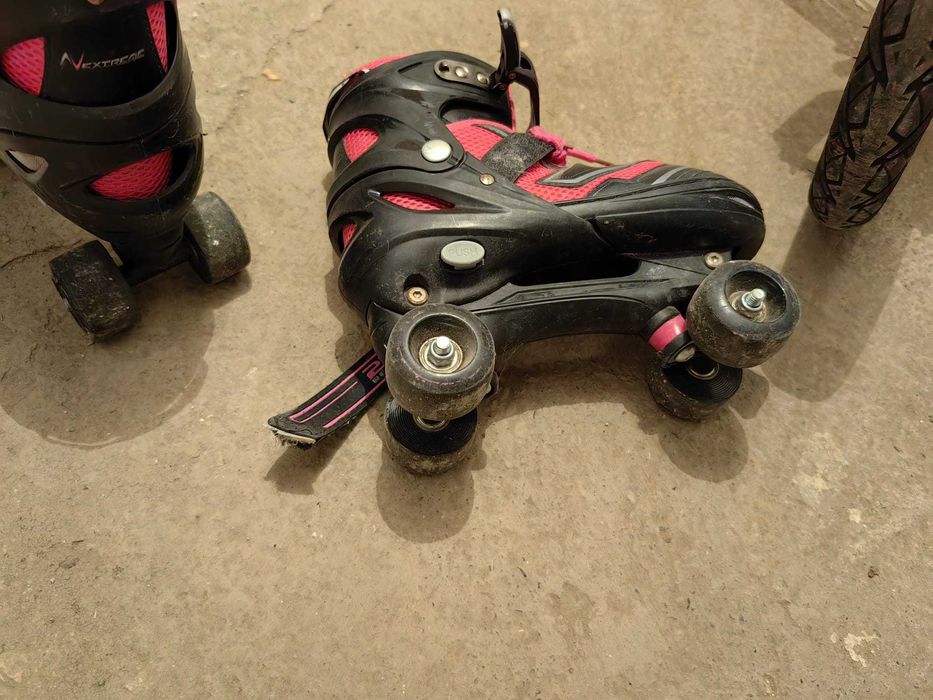Vând o pereche de de role 2 IN 1 Nextreme, marime ajustabila (38-41)