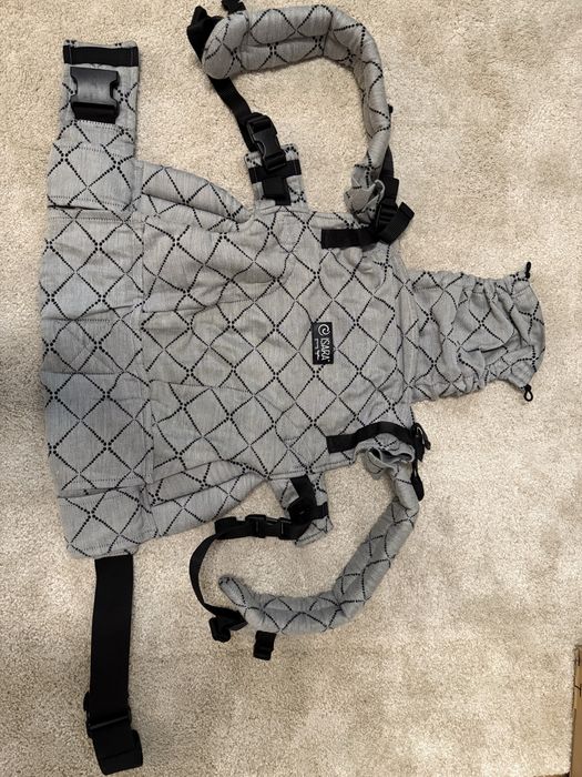 Marsupiu ergonomic ISARA The ONE Diamonda Gray