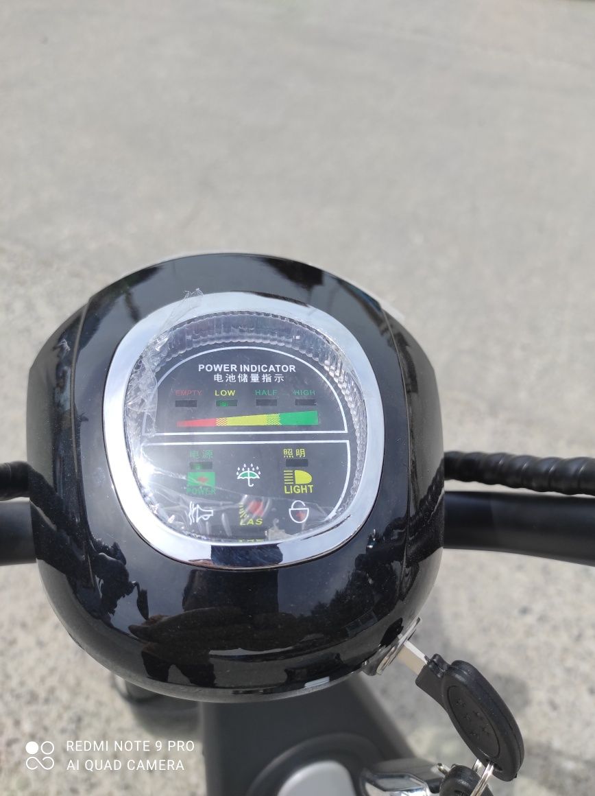 Електрически скутер Big Harley 1500W Нов модел 2025