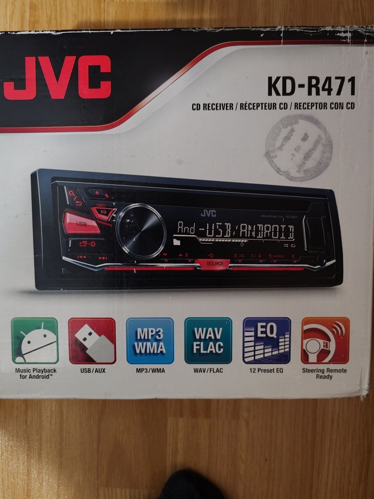 Radio cd auto JVC