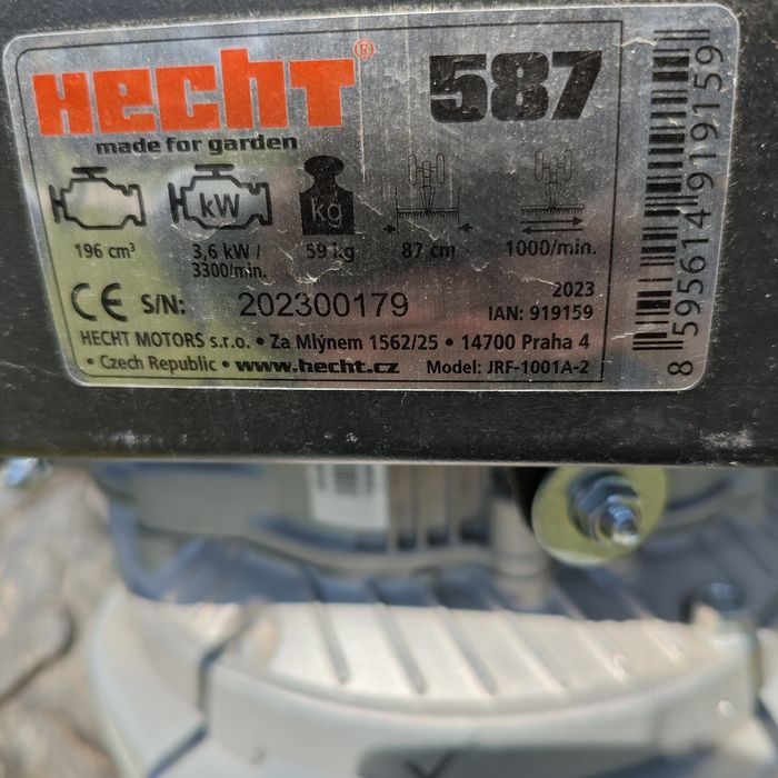 Vând cositoare HECHT 587 cu lamă