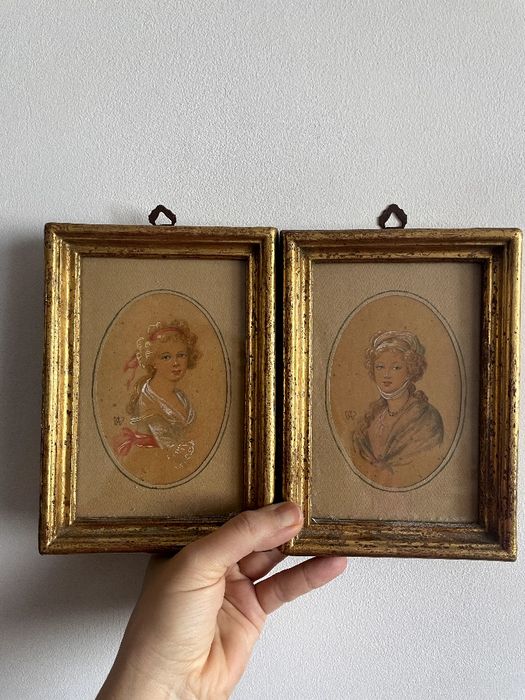 Картины портреты юных девушек