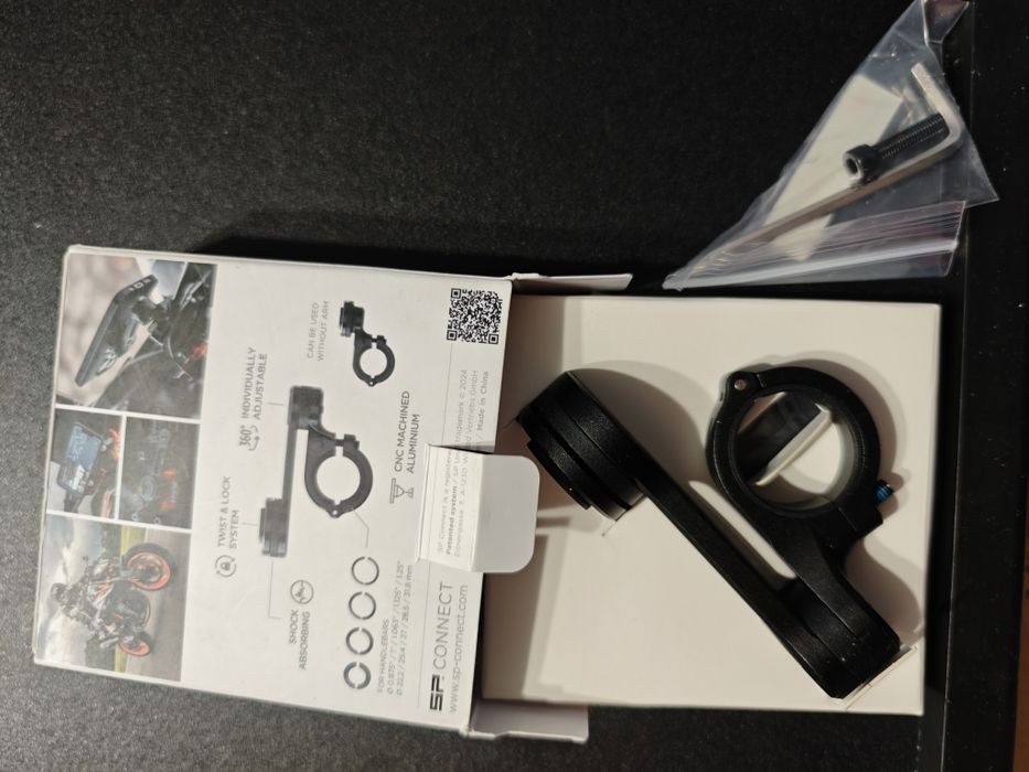 SP Connect Moto Mount Pro – алуминиева стойка за телефон за мотор
SP