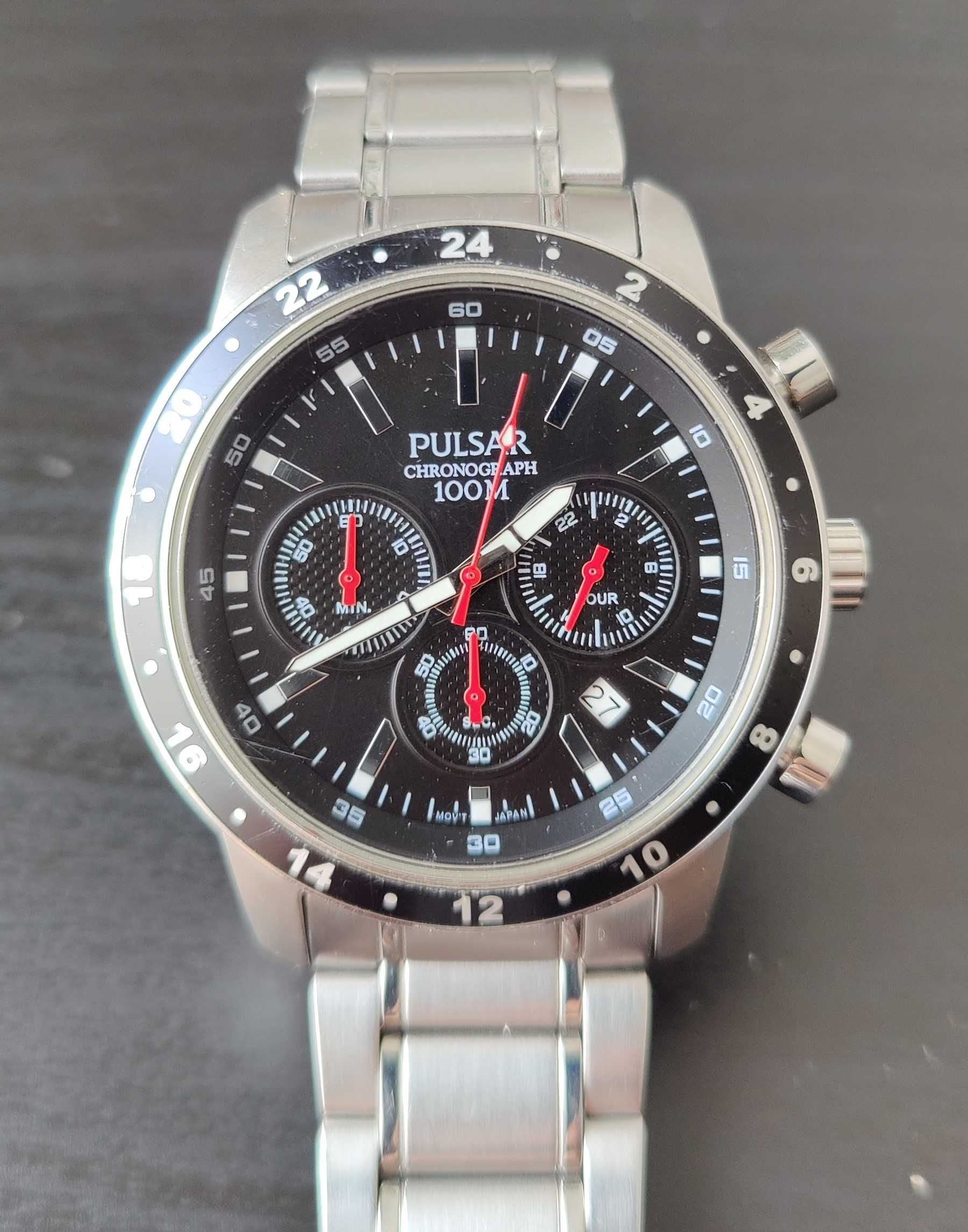 Ceas PULSAR Chronograph 100m Quartz