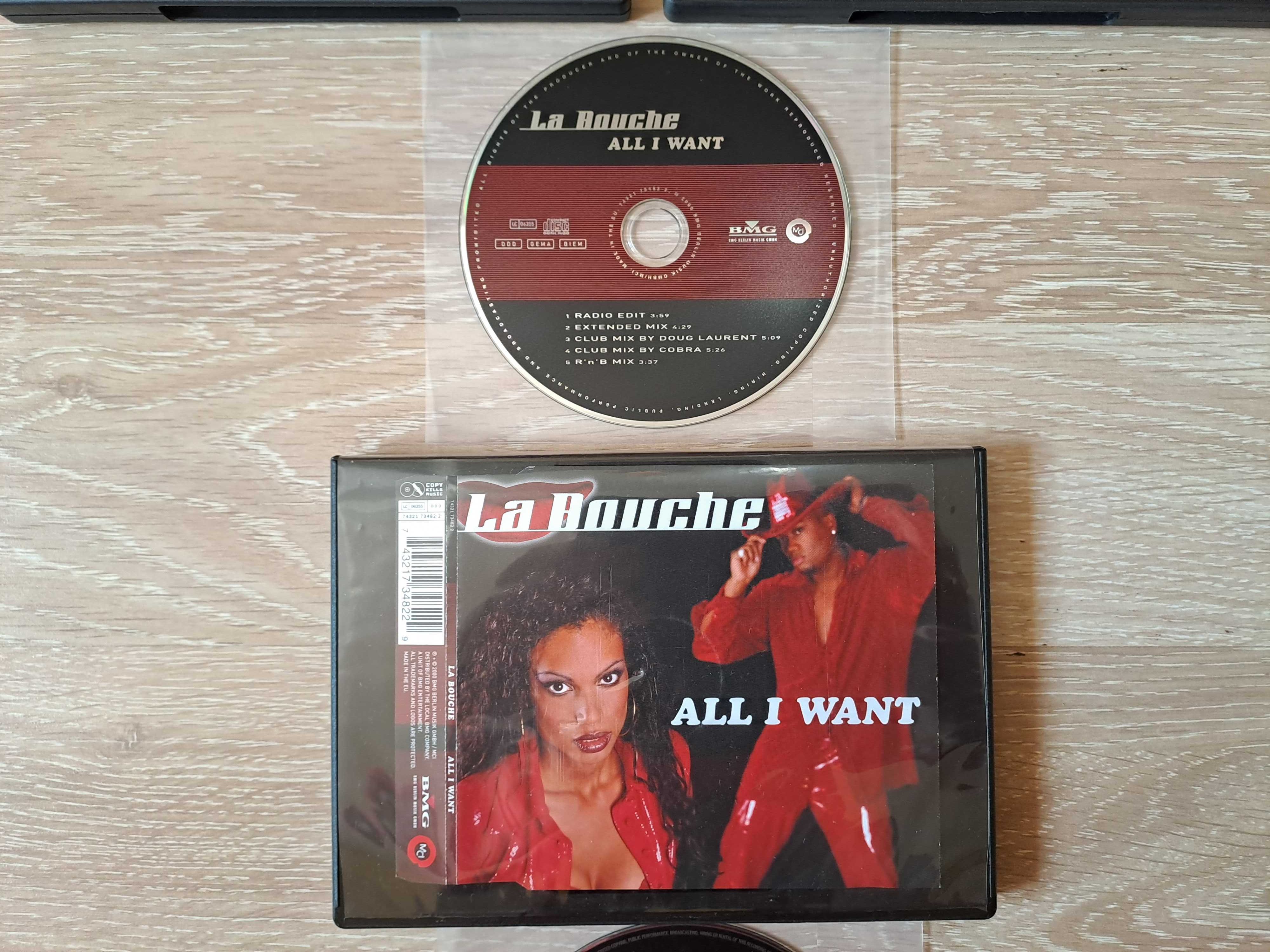 Colectie 4 CD Maxi originale specialedition La Bouche+Melanie Thornton