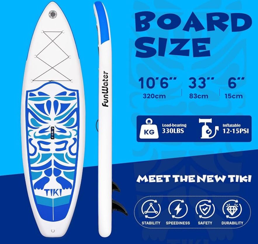 НОВ SUP Paddle Board / Падъл борд КОМЛЕКТ FunWater