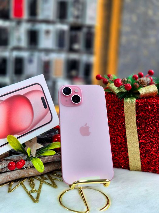 Iphone 15 pink, 128gb
