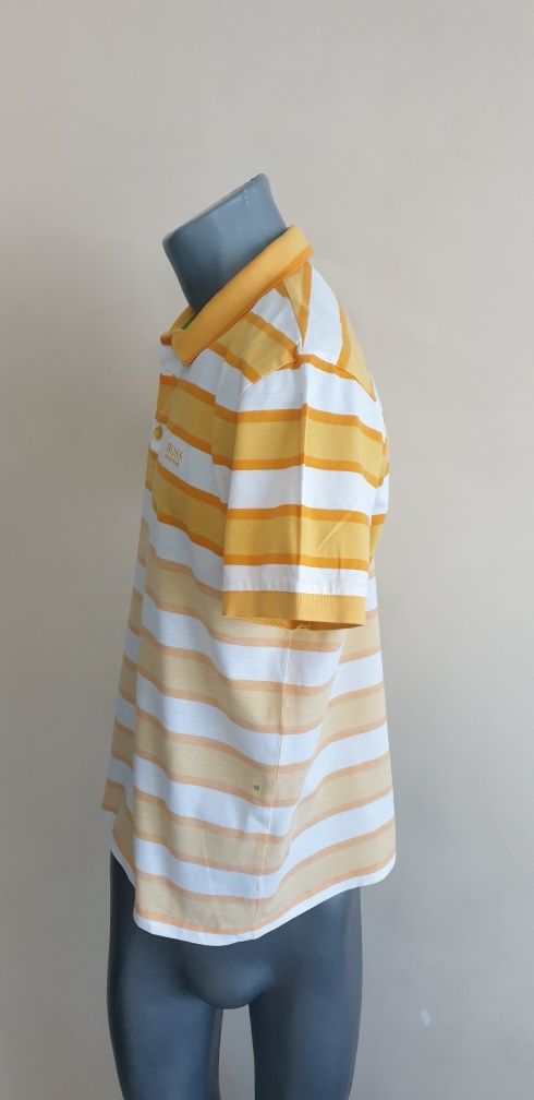 Hugo Boss  Pique Cotton Mens Size 50 / L НОВО! ОРИГИНАЛНА Тениска!