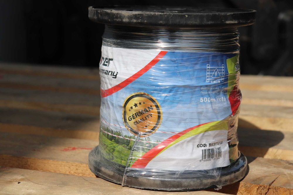 Gard Electric Sarma galvanizata  1,6mm x 500m pentru Ursi Mistreti