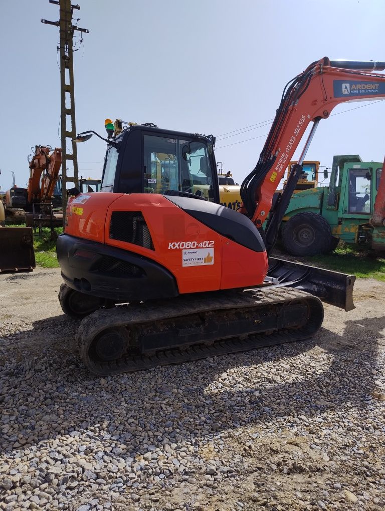 Midi excavator Kubota KX080-4a2 2020 3000 ore