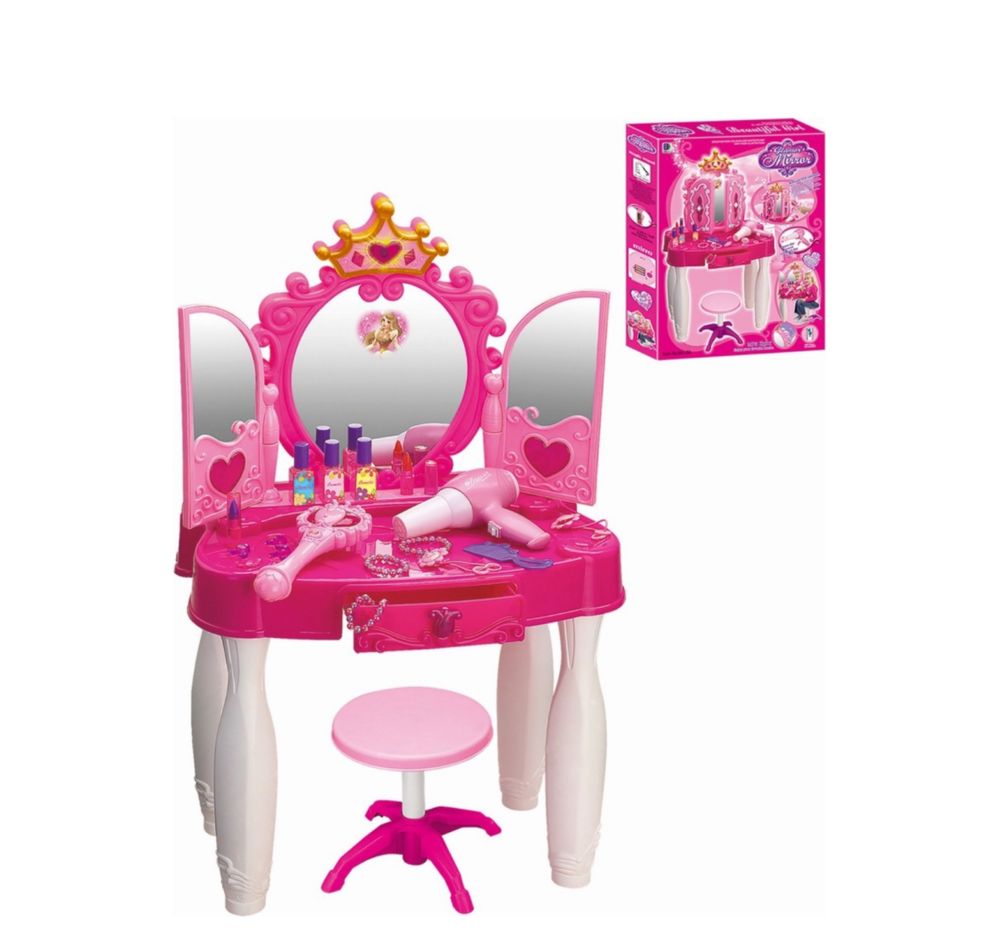 Трюмо со стульчиком+пианино/туалетный столик детский